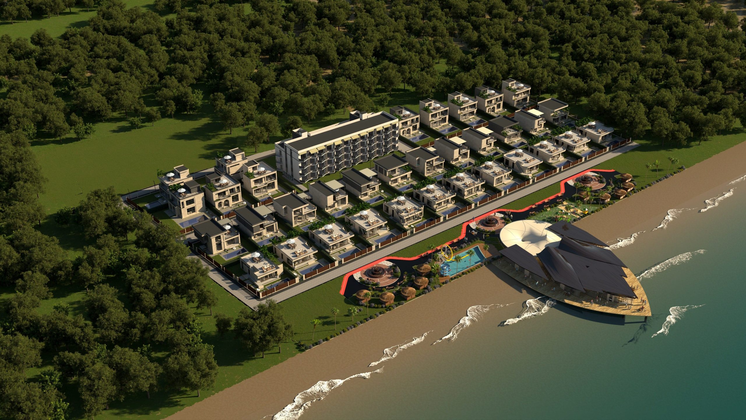 مخطط الفيلات